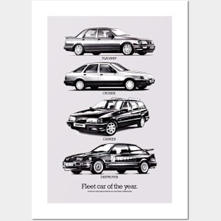 FORD SIERRA - range advert Posters and Art